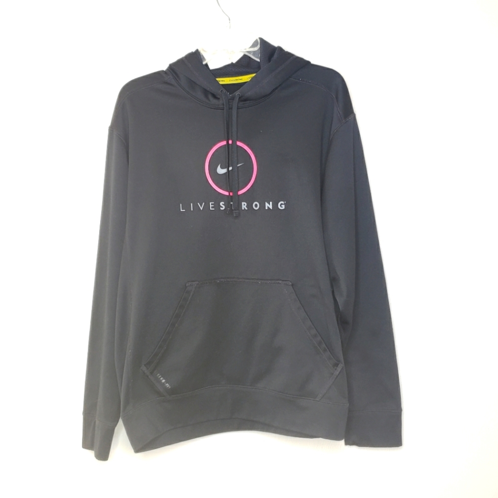 Nike Livestrong Thermafit Hoodie Size Large